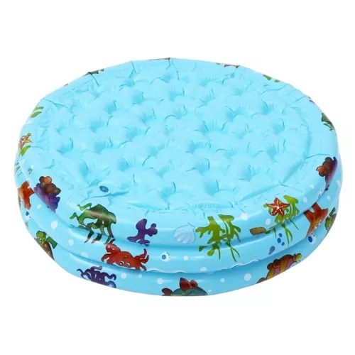 Inflatable Children's Pool with Soft Bottom