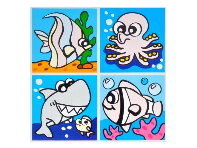 Bathroom Stickers 20x20cm Assorted Designs