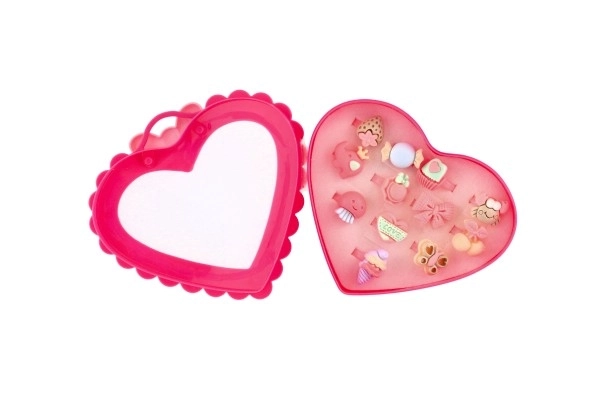 Princess Plastic Adjustable Rings Set for Kids