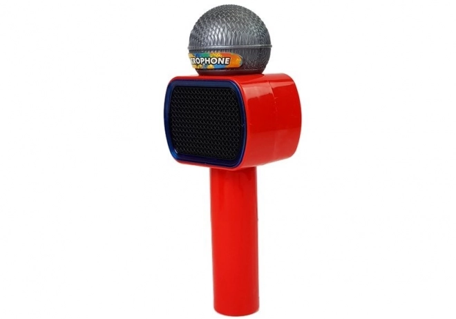 Wireless Kids Karaoke Microphone with Bluetooth Red