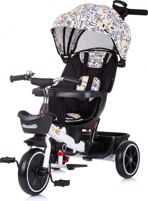 Chipolino Tricycle with Canopy Smart 2-in-1 White