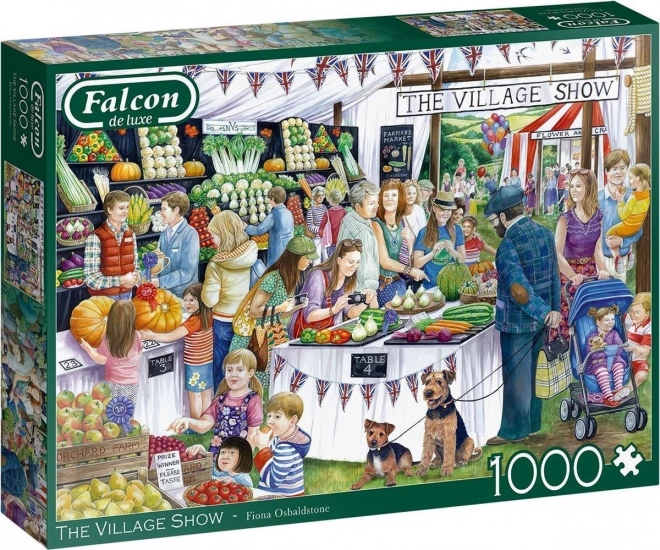 Falcon Vegetable Exhibition Puzzle 1000 Pieces