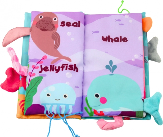 Illustrazioni colorate degli animali marini