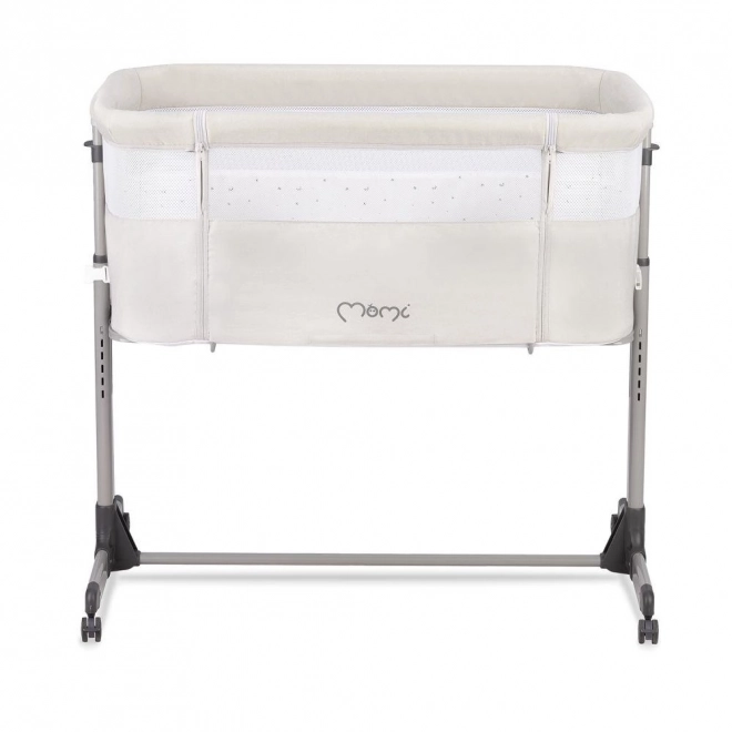 Baby Crib MoMi Revo Light Grey