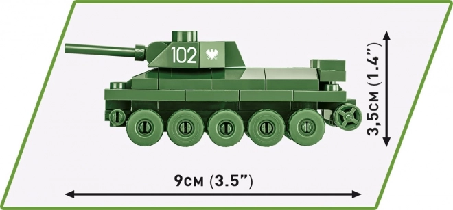 II WW Tank T-34/76 Model by COBI