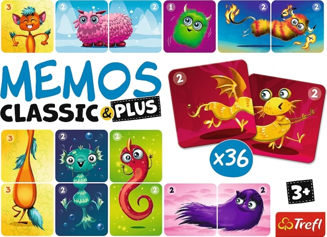 Cute Monsters Memory Game