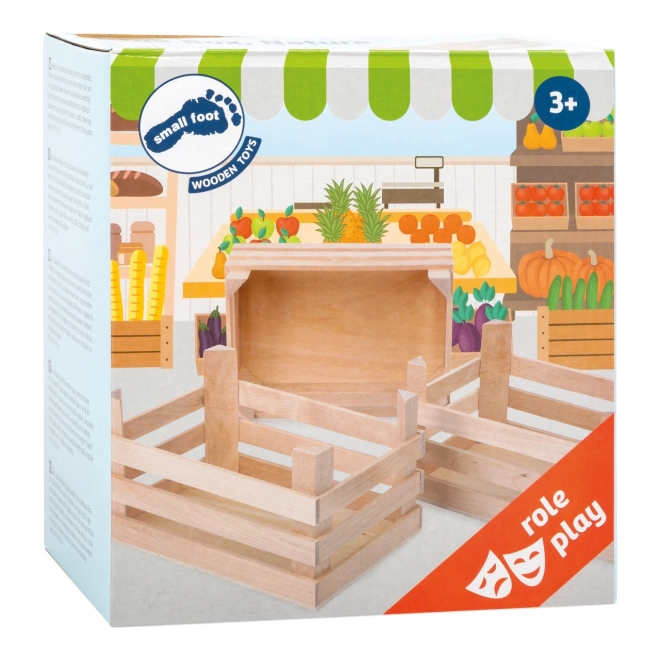 Wooden Crate Set for Kids