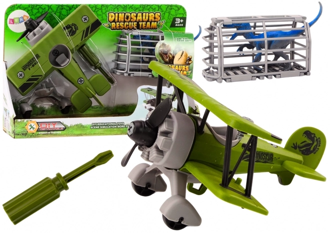 Dinosaur Transport Airplane Set