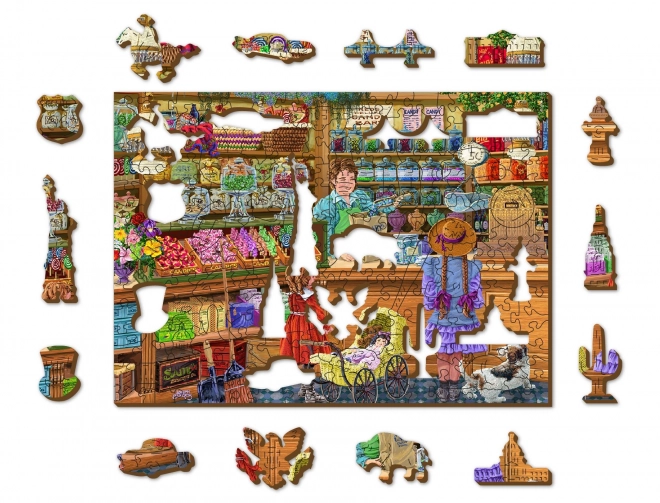 Wooden City Florist 3D Puzzle