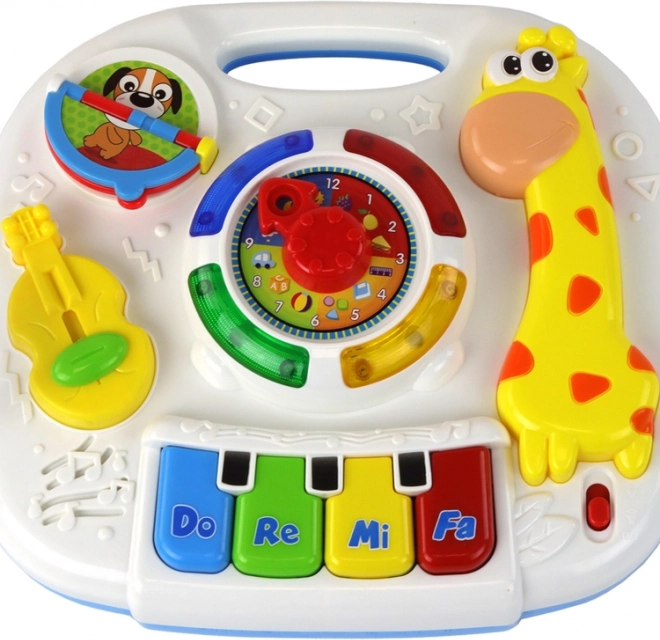 Learning time with movable clock