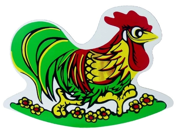 Wooden Rocking Rooster for Kids