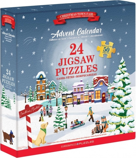 Eurographics Puzzle Advent Calendar: Christmas Market