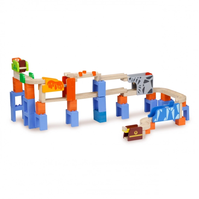 Wonderworld Wooden Marble Run - Sprinting Balls