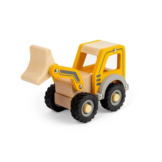 Wooden Digger Toy by Bigjigs Toys