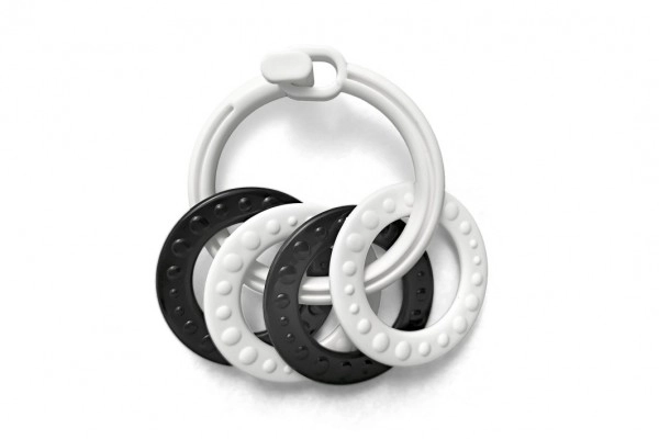 Black and White Baby Activity Rings