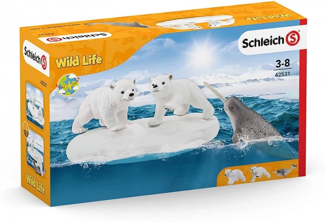 Schleich Polar Playground Bears Figurines