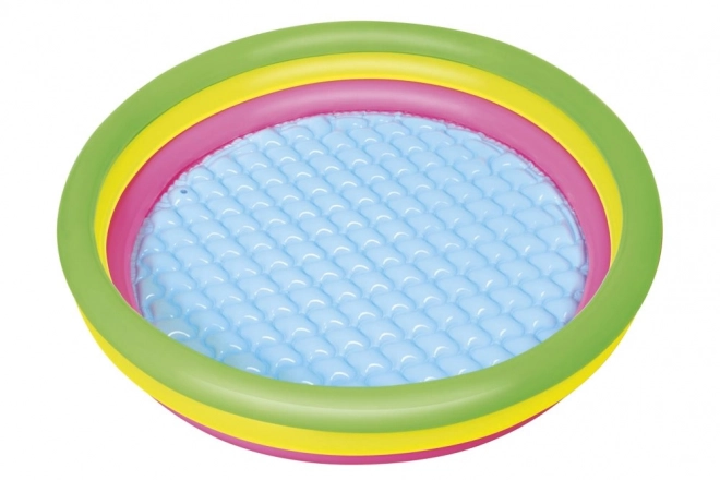 Inflatable Pool Three Colors 102 x 25 cm