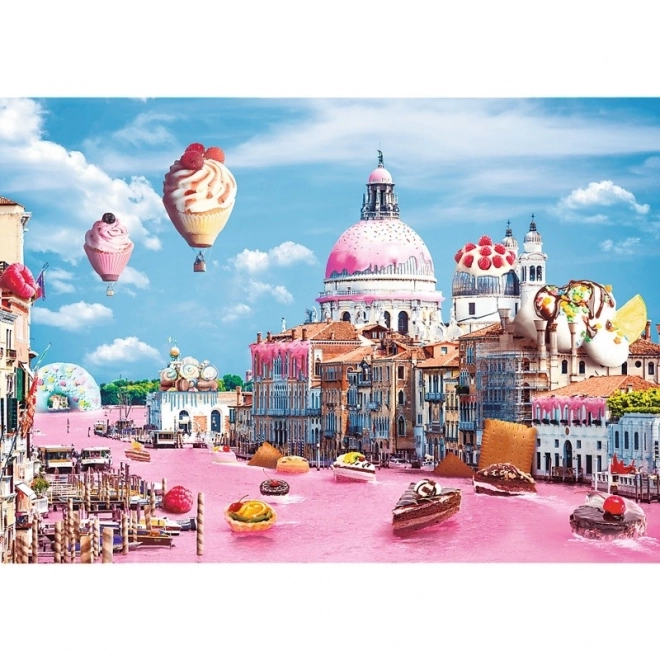 Trefl Funny Cities Sweet Venice Puzzle 1000 Pieces