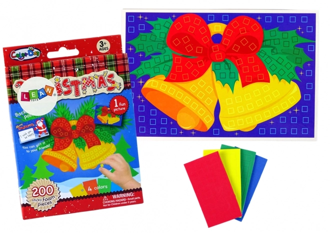 DIY Colorful Holiday Mosaic Craft Kit