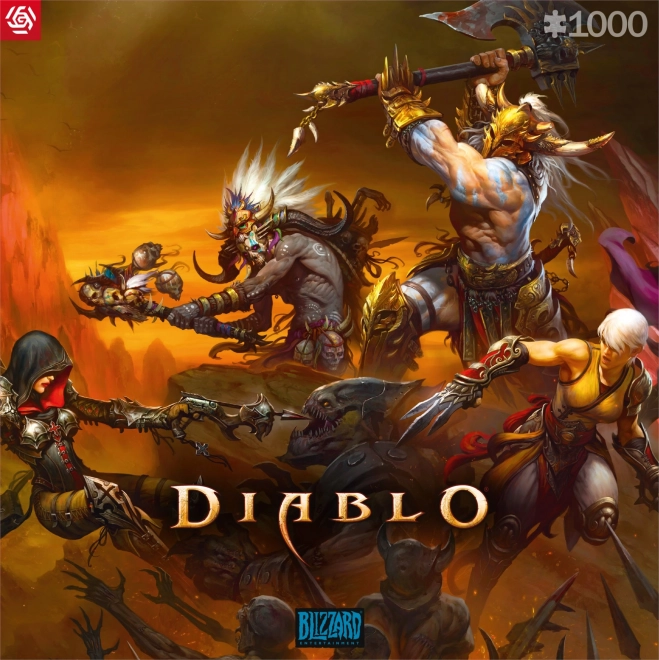 Good Loot puzzle diablo - heroes battle 1000 pieces