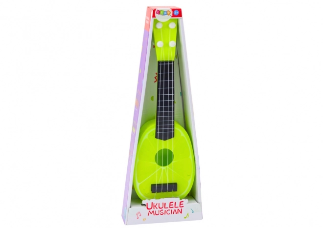 Children's Ukulele Lime Green 4 String