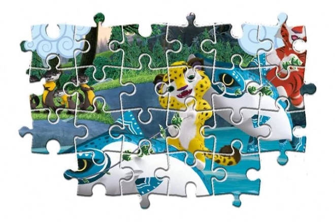 Clementoni Puzzle Leo and Tig on Water Maxi 24 Pieces