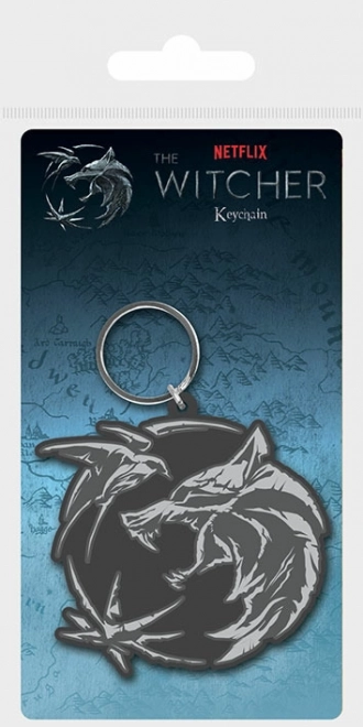 Rubber Keychain The Witcher