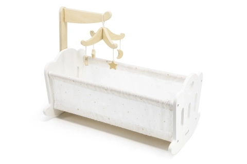 Wooden Doll Cradle