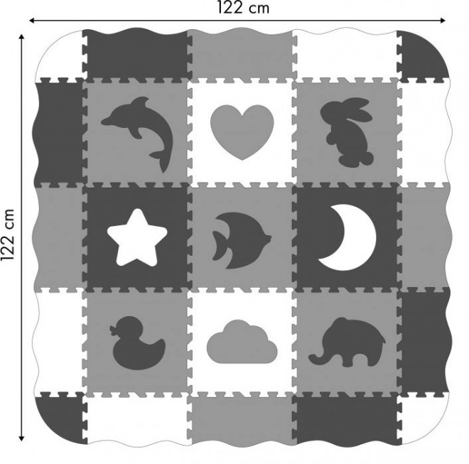 Educational Foam Mat - Puzzle with Fence