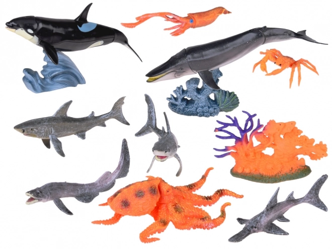 Sea Animal Figurine Set