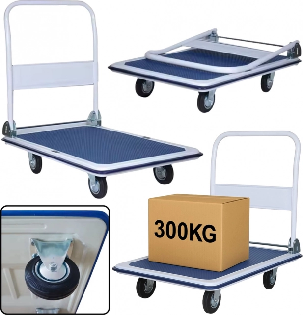 Klappbarer Plattformwagen 300 kg