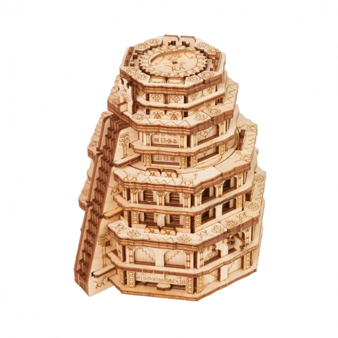 Quest Tower Wooden Puzzle by EscapeWelt