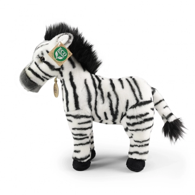 Eco-Friendly Plush Zebra 30 cm