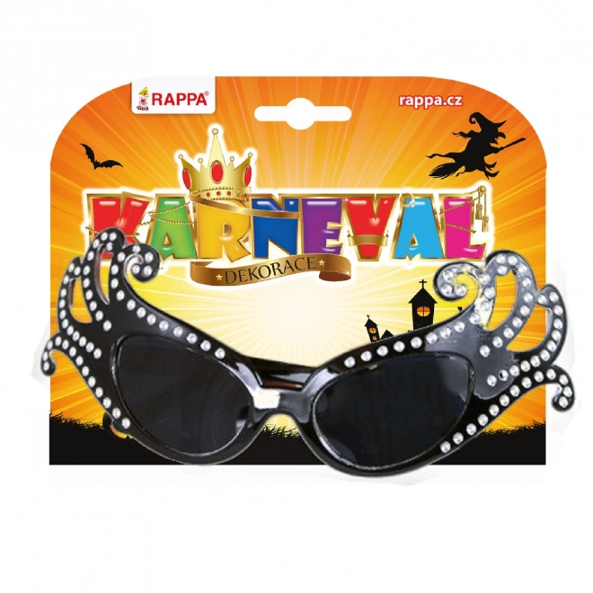 Carnival Glasses Lady G Black