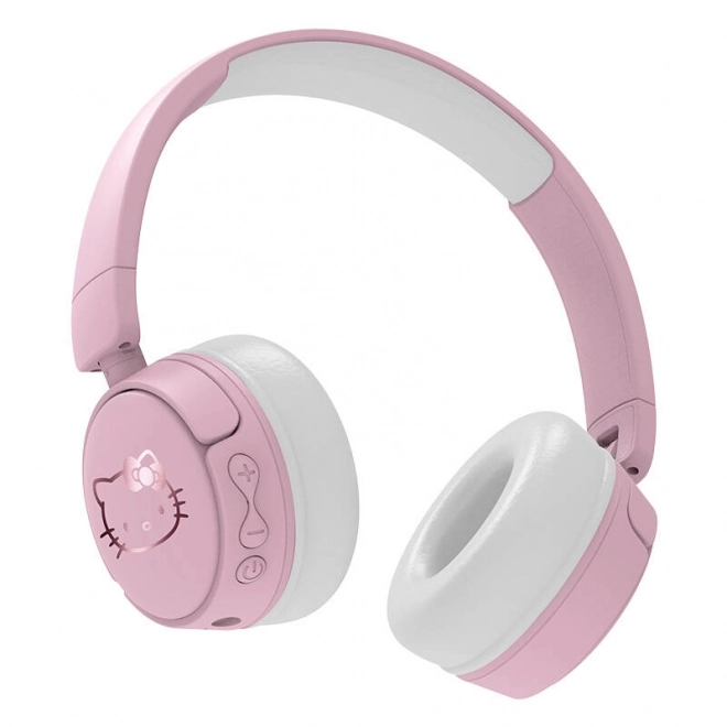 Wireless Kids Headphones OTL Hello Kitty Pink