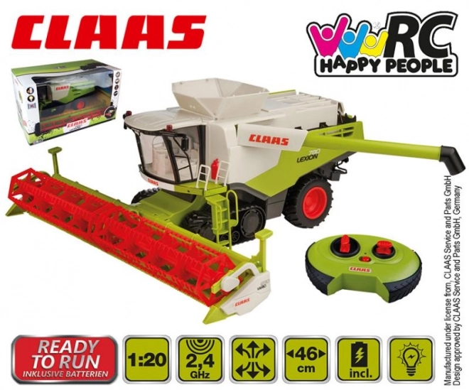 RC Combine Harvester Claas