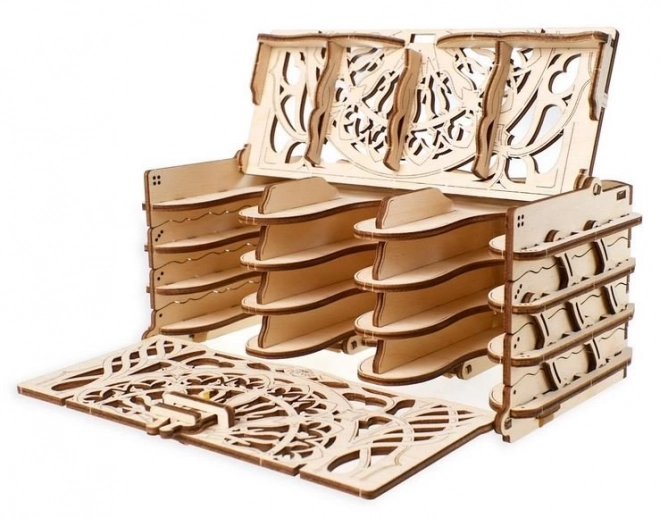 Ugears 3D Wooden Card Stand Puzzle