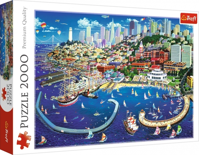 San Francisco Bay 2000 Pieces Puzzle