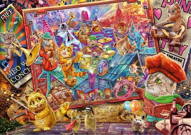 Schmidt Puzzle Cat Mania 1000 Pieces