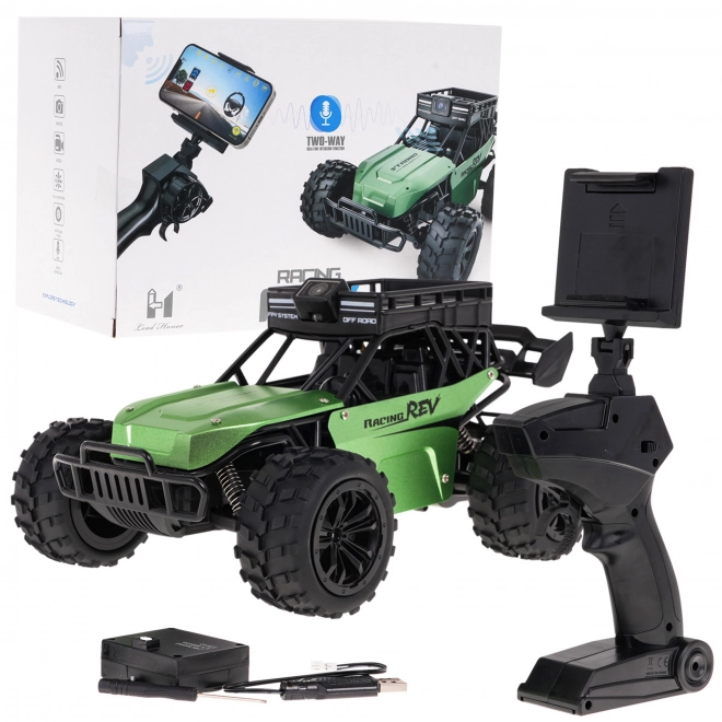 Remote Control Off-Road Car with Wi-Fi Camera and Voice Dialogue