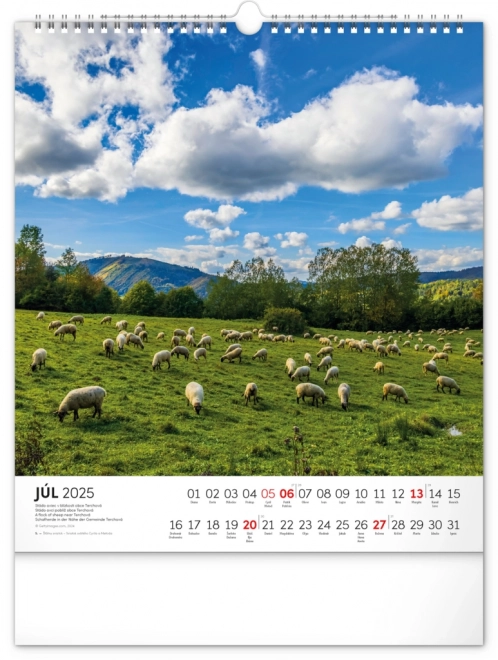 Notique Wall Calendar Stunning Slovakia 2025