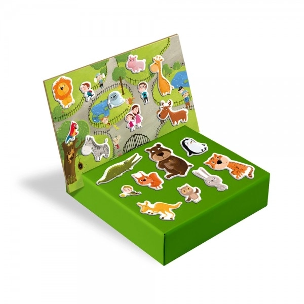 Magnetic Zoo Animal Playset