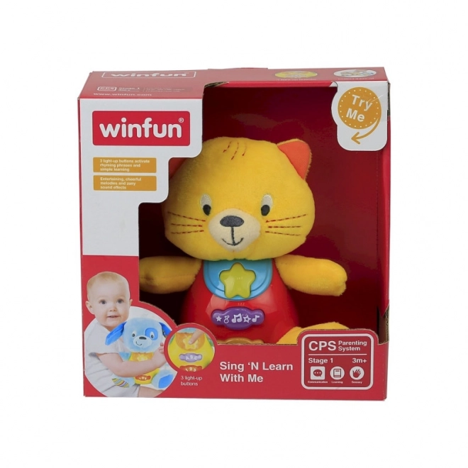 Interactive Kitty Plush Toy