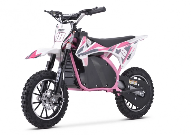 Trail King Kids Electric Motorcycle in Pink