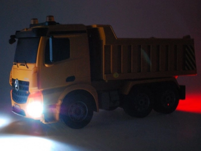 Remote Control Mercedes Dump Truck