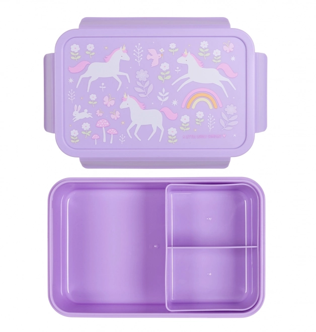 Unicorn and Rainbow Lunch Box