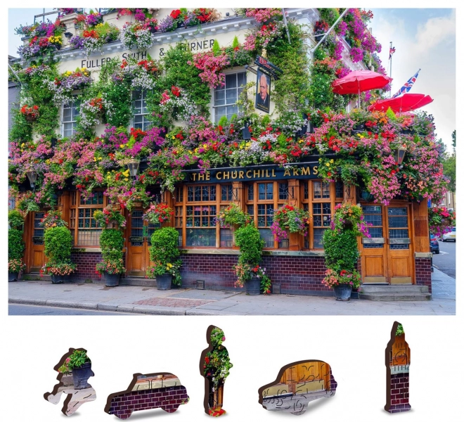 Wooden City London Pub Wooden Puzzle