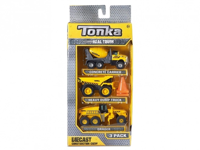 Construction Machines Tonka Vehicles Set