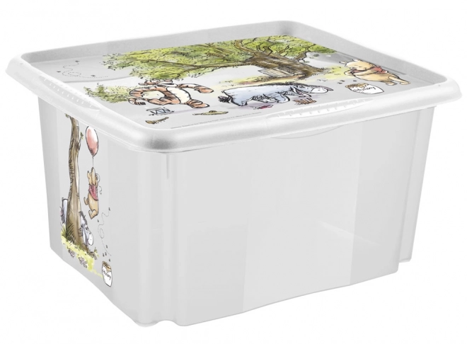 Large Toy Storage Box with Lid Winnie