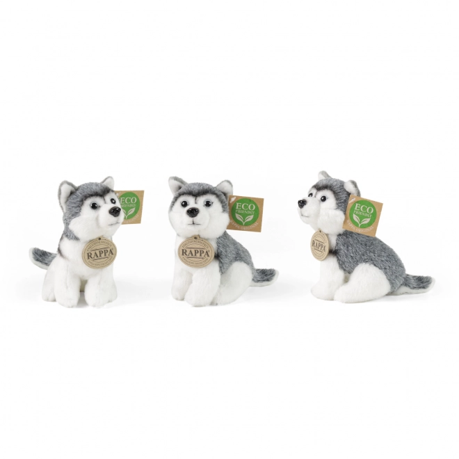 Eco-friendly Plush Sitting Dog 13 cm